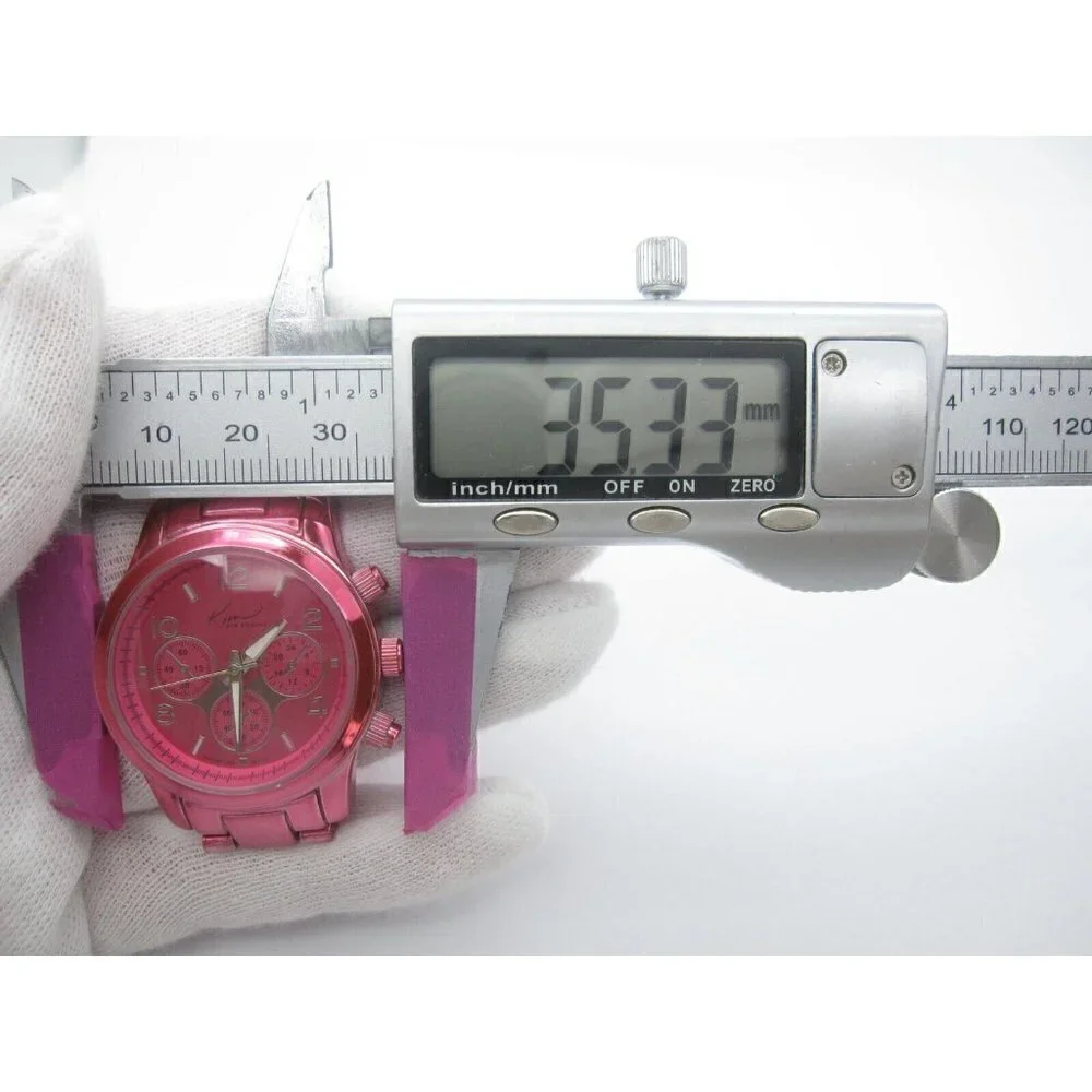 Women's Kim Rogers  Analog 35mm Dial Causal Round Watch (D978)